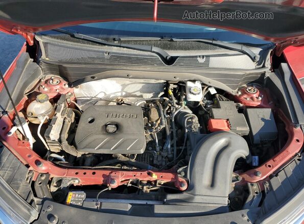 KL79MRSL5MB014149 2021 CHEVROLET TRAILBLAZER Red Engine compartment view