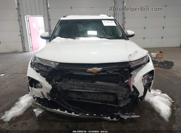 KL79MRSL5NB146667 2022 CHEVROLET TRAILBLAZER White Widok zestawu wskaźników