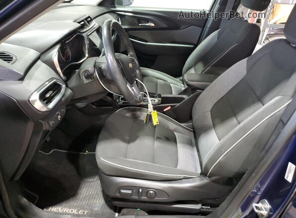 KL79MRSL5PB089955 2023 CHEVROLET TRAILBLAZER Blue Vista interior delantera