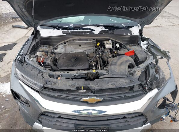 KL79MRSLXMB036115 2021 CHEVROLET TRAILBLAZER Gray Rear view