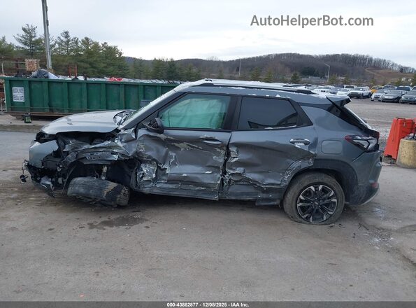 KL79MRSLXMB036115 2021 CHEVROLET TRAILBLAZER Gray 