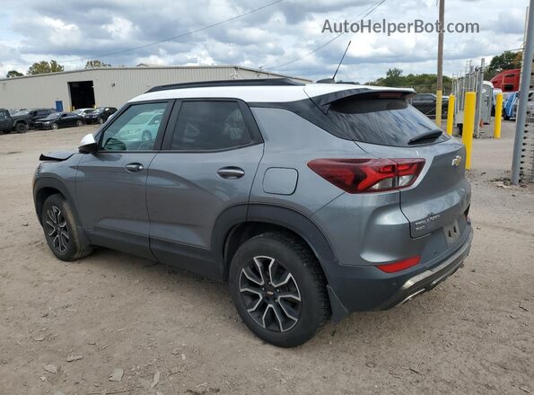 KL79MSSL7MB153173 2021 CHEVROLET TRAILBLAZER Gray 