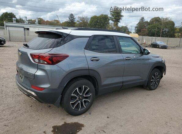 KL79MSSL7MB153173 2021 CHEVROLET TRAILBLAZER Gray 