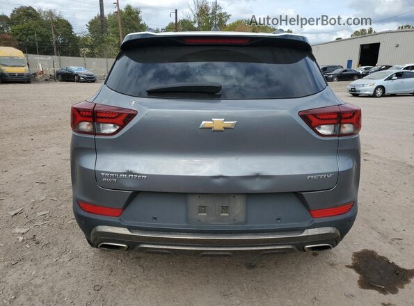 KL79MSSL7MB153173 2021 CHEVROLET TRAILBLAZER Gray 