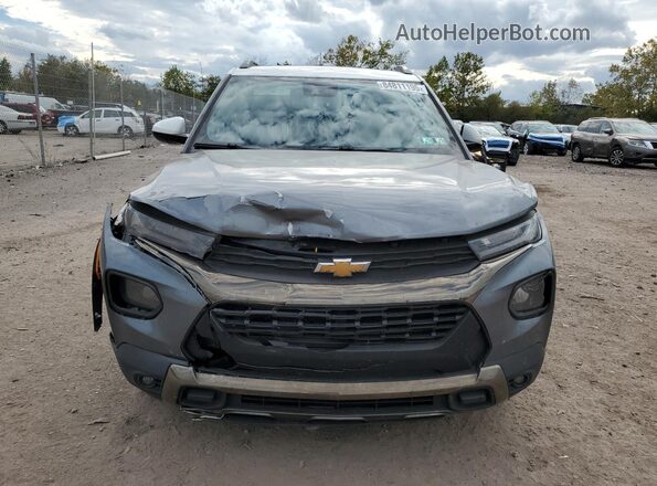 KL79MSSL7MB153173 2021 CHEVROLET TRAILBLAZER Gray 