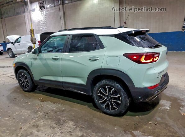 KL79MSSL7RB107091 2024 CHEVROLET TRAILBLAZER Green Rear left