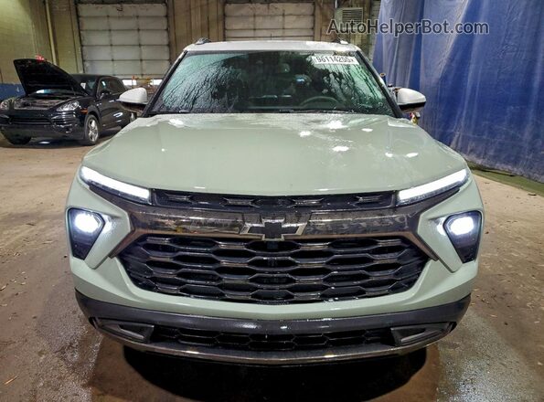 KL79MSSL7RB107091 2024 CHEVROLET TRAILBLAZER Green Front view