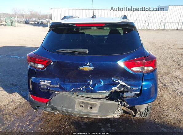 KL79MSSLXNB142752 2022 CHEVROLET TRAILBLAZER Dark Blue 