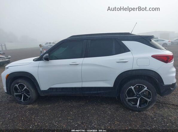 KL79MTSL2NB069365 2022 CHEVROLET TRAILBLAZER White Սալոնի 360 աստիճան տեսք
