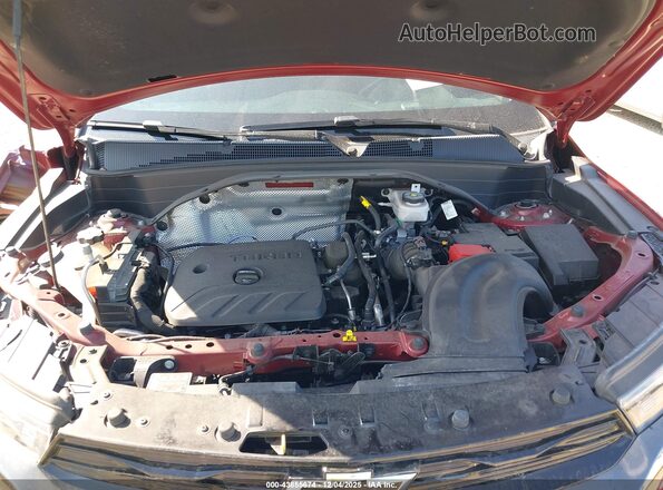 KL79MTSL4NB010382 2022 CHEVROLET TRAILBLAZER Burgundy Rear view