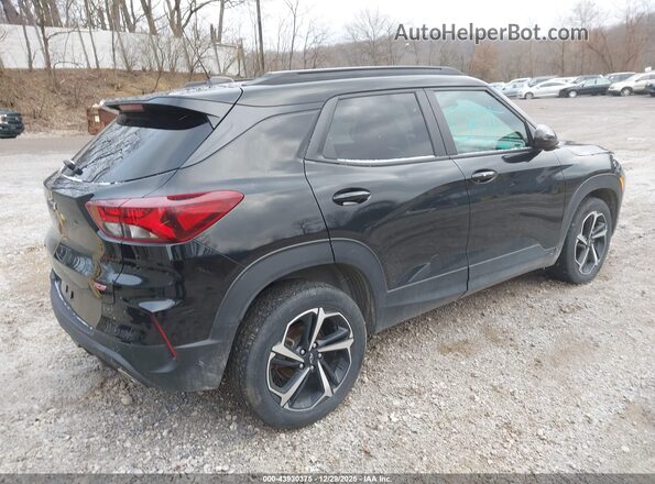 KL79MTSLXNB034959 2022 CHEVROLET TRAILBLAZER Black Հետևի աջ