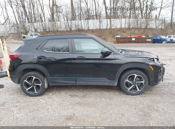KL79MTSLXNB034959 2022 CHEVROLET TRAILBLAZER Black Սարքավորումների վահանակի տեսք