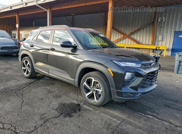 KL79MUSL0NB035799 2022 CHEVROLET TRAILBLAZER Black Առջևի աջ