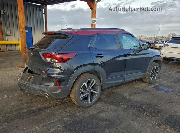 KL79MUSL0NB035799 2022 CHEVROLET TRAILBLAZER Black Հետևի աջ