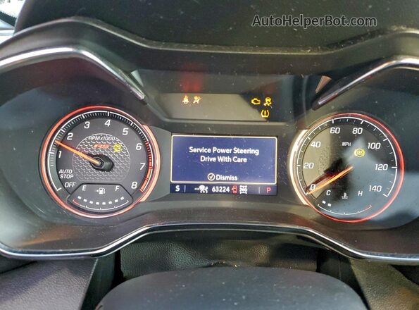KL79MUSL0NB035799 2022 CHEVROLET TRAILBLAZER Black Սարքավորումների վահանակի տեսք