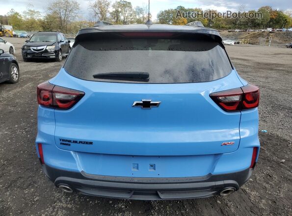 KL79MUSL0RB044749 2024 CHEVROLET TRAILBLAZER Blue Вид ззаду