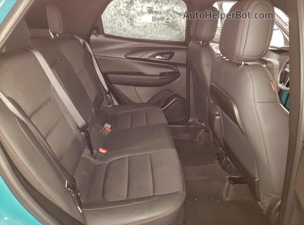 KL79MUSL1MB153875 2021 CHEVROLET TRAILBLAZER Turquoise უკანა სალონის ხედი
