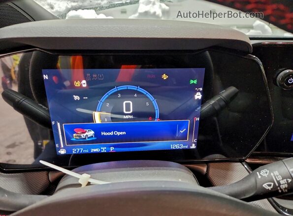 KL79MUSL3TB049113 2026 CHEVROLET TRAILBLAZER Gray Instrument cluster view