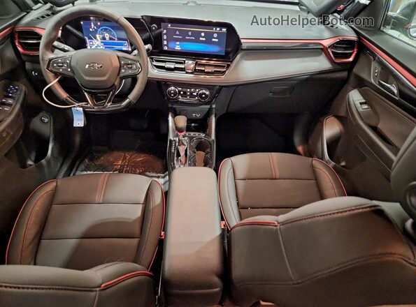 KL79MUSL3TB049113 2026 CHEVROLET TRAILBLAZER Gray Dashboard view