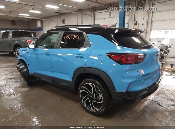KL79MUSL5RB060431 2024 CHEVROLET TRAILBLAZER Синий Задняя левая четверть
