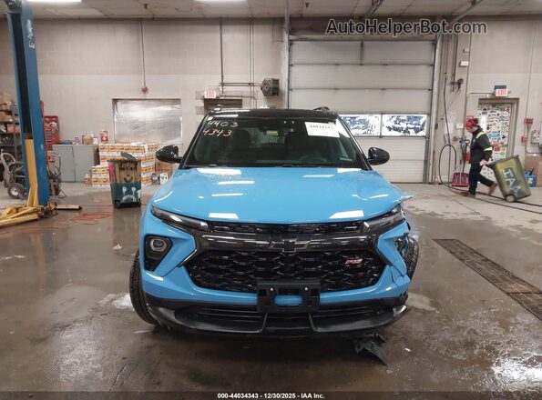 KL79MUSL5RB060431 2024 CHEVROLET TRAILBLAZER Синий Вид щитка приборов