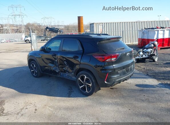 KL79MUSL8NB148139 2022 CHEVROLET TRAILBLAZER Черный Задняя левая четверть