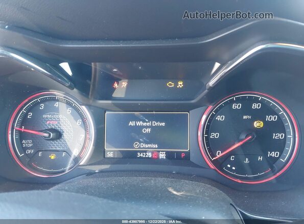 KL79MUSL8NB148139 2022 CHEVROLET TRAILBLAZER Черный Вид задних сидений