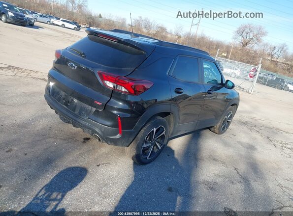 KL79MUSL8NB148139 2022 CHEVROLET TRAILBLAZER Черный Задняя правая четверть