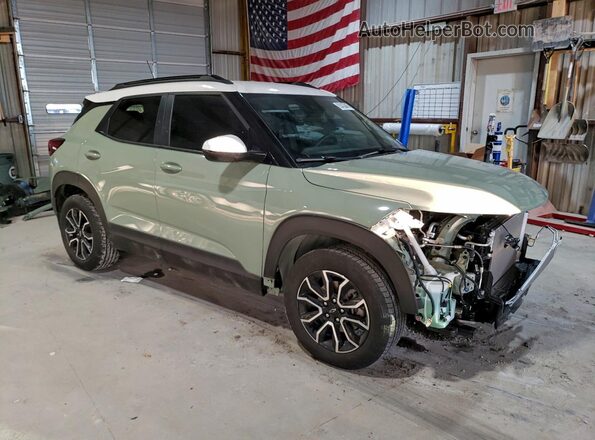 KL79MVSL0SB058159 2025 CHEVROLET TRAILBLAZER Teal Передня права чверть