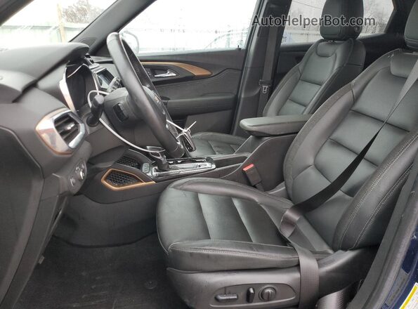 KL79MVSL3NB128080 2022 CHEVROLET TRAILBLAZER Blue Вид салону спереду