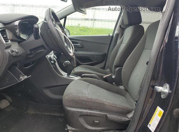 KL7CJKSB5MB327960 2021 CHEVROLET TRAX Black წინა სალონის ხედი
