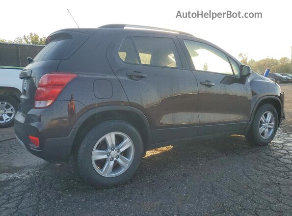 KL7CJLSB2MB331017 2021 CHEVROLET TRAX Burgundy 