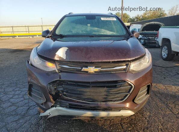 KL7CJLSB2MB331017 2021 CHEVROLET TRAX Burgundy 
