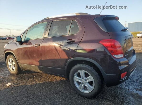 KL7CJLSB2MB331017 2021 CHEVROLET TRAX Burgundy 
