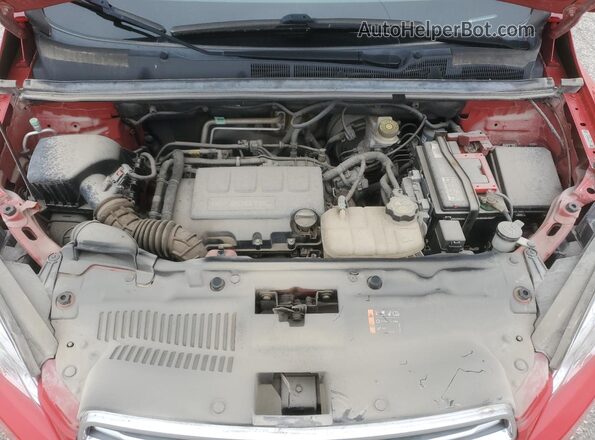 KL7CJLSB7GB734964 2016 CHEVROLET TRAX Red Widok komory silnika