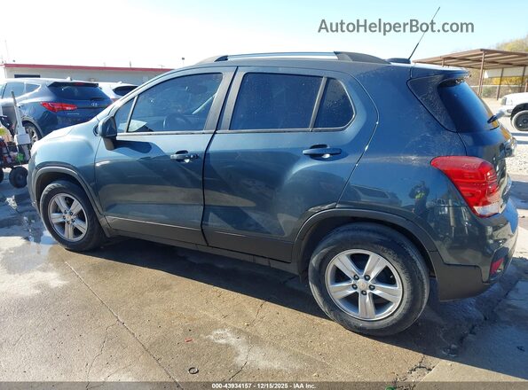 KL7CJLSM2NB564012 2022 CHEVROLET TRAX Blue სალონის 360-გრადუსიანი ხედი