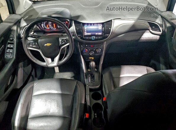 KL7CJPSM2NB508451 2022 CHEVROLET TRAX Blue Widok deski rozdzielczej