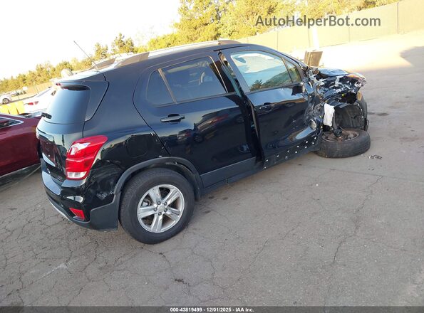 KL7CJPSM7NB520417 2022 CHEVROLET TRAX Black Trasero derecho