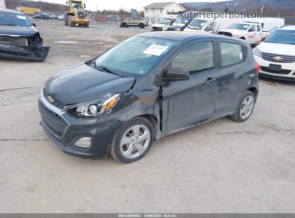 KL8CA6SA8LC430972 2020 CHEVROLET SPARK Black Առջևի ձախ երեք քառորդ տեսարան