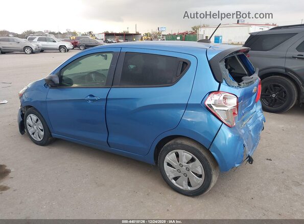 KL8CB6SA0GC610238 2016 CHEVROLET SPARK Blue Widok wnętrza z tyłu