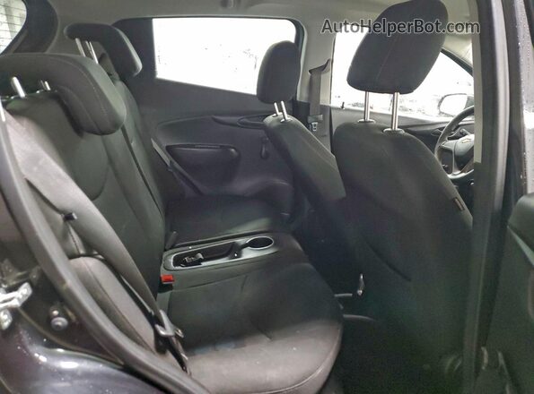 KL8CB6SA1GC627789 2016 CHEVROLET SPARK Black უკანა სავარძლების ხედი