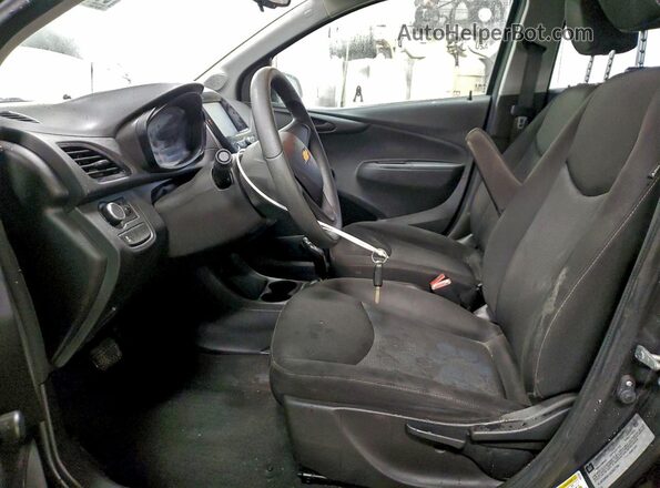 KL8CB6SA1GC627789 2016 CHEVROLET SPARK Black წინა სალონის ხედი