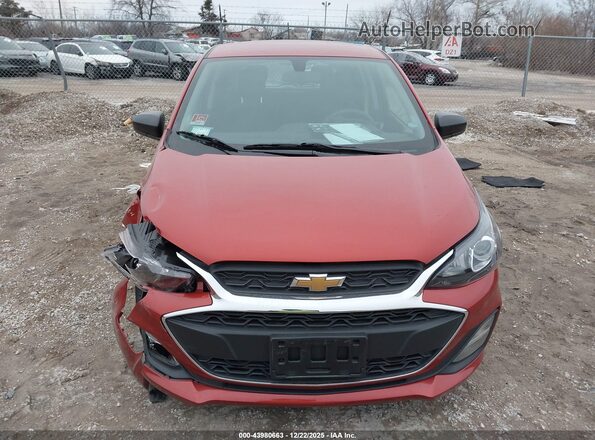 KL8CB6SA2MC227820 2021 CHEVROLET SPARK Orange Սարքավորումների վահանակի տեսք