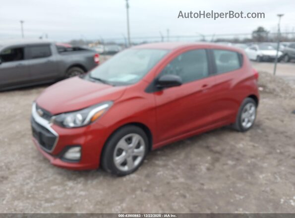 KL8CB6SA2MC227820 2021 CHEVROLET SPARK Orange Առջևի ձախ երեք քառորդ տեսարան