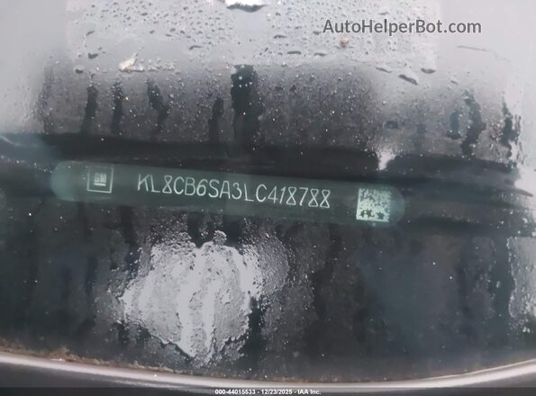 KL8CB6SA3LC418788 2020 CHEVROLET SPARK Silver Շարժիչի բաժամունքի տեսք