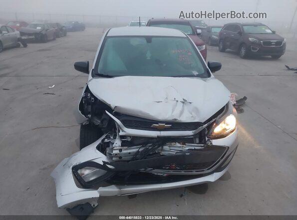 KL8CB6SA3LC418788 2020 CHEVROLET SPARK Silver Սարքավորումների վահանակի տեսք