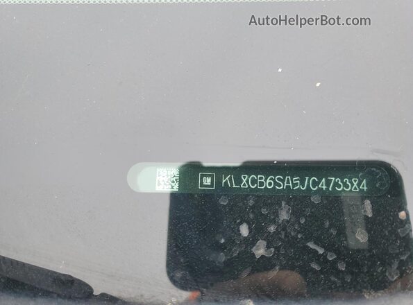 KL8CB6SA5JC473384 2018 CHEVROLET SPARK White Вид підкапотного простору