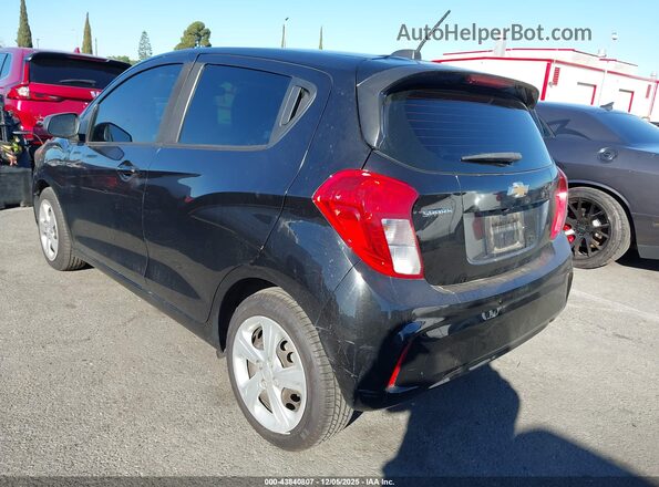 KL8CB6SA7LC421547 2020 CHEVROLET SPARK Black Trasero izquierdo