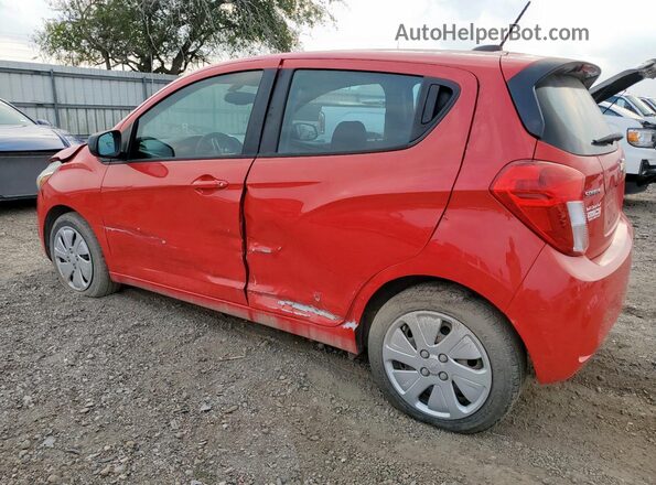 KL8CB6SA8JC479552 2018 CHEVROLET SPARK Red Tył lewy