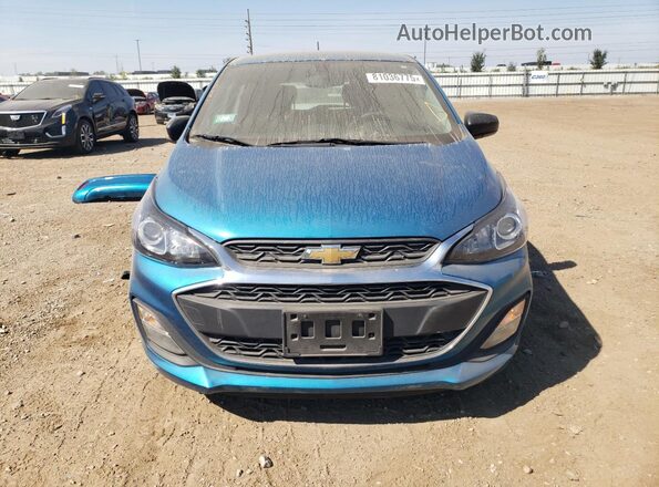 KL8CB6SA9LC459085 2020 CHEVROLET SPARK Turquoise Front view